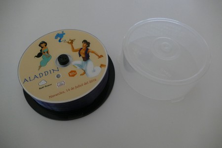 Pack de 25 dvd Impresión